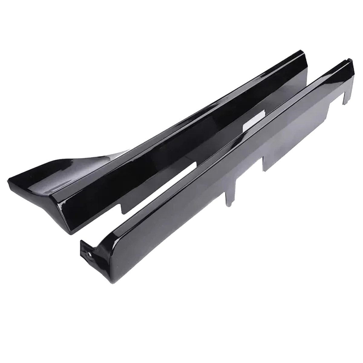 Honda Civic Side Skirts - Omac - Black - '16-'21